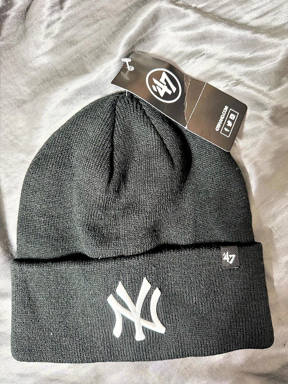 47 New York Yankees Cuffed Knit Beanie NWT